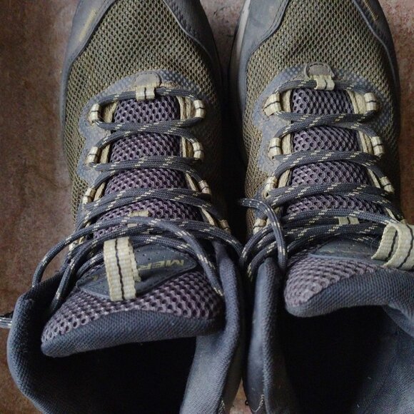 Merrell Waterproof Boots Men's Hiking Boots Size 9.5 - Picture 6 of 9